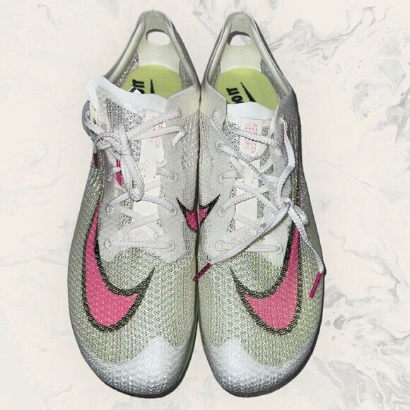Nike Air Zoom Victory Sail Fierce Pink Track Spike Running Shoes Mens Size 13 - Picture 2 of 9